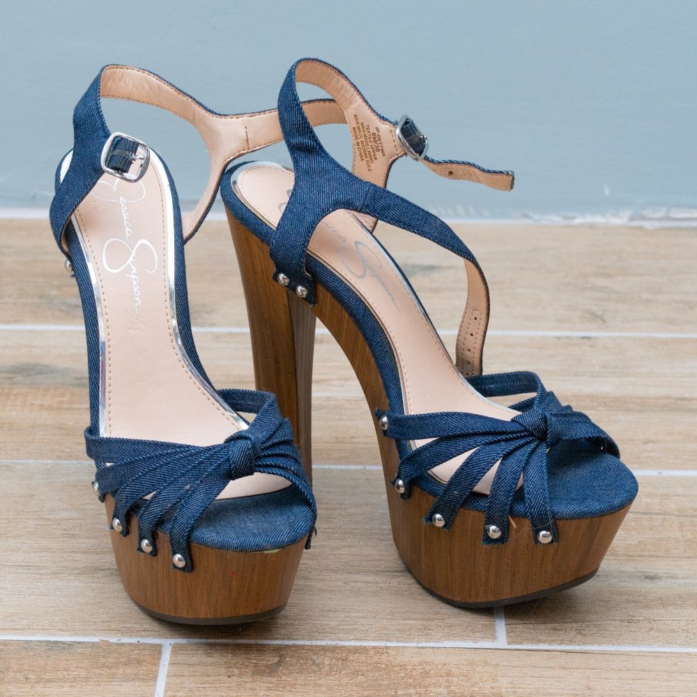 Jessica Simpson Dettina Sandal - EUC